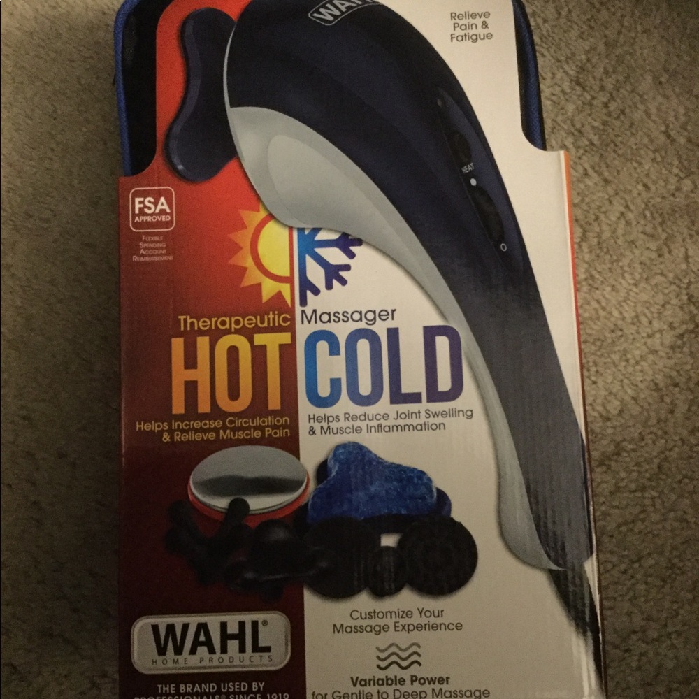 New Wahl hot and cold handheld massager